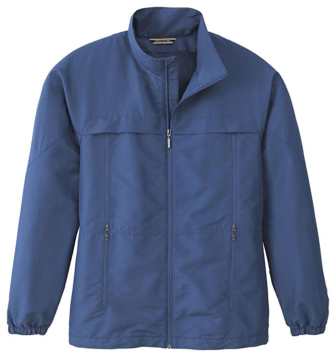 North End Mens Textured Lightweight Waterproof Jacket