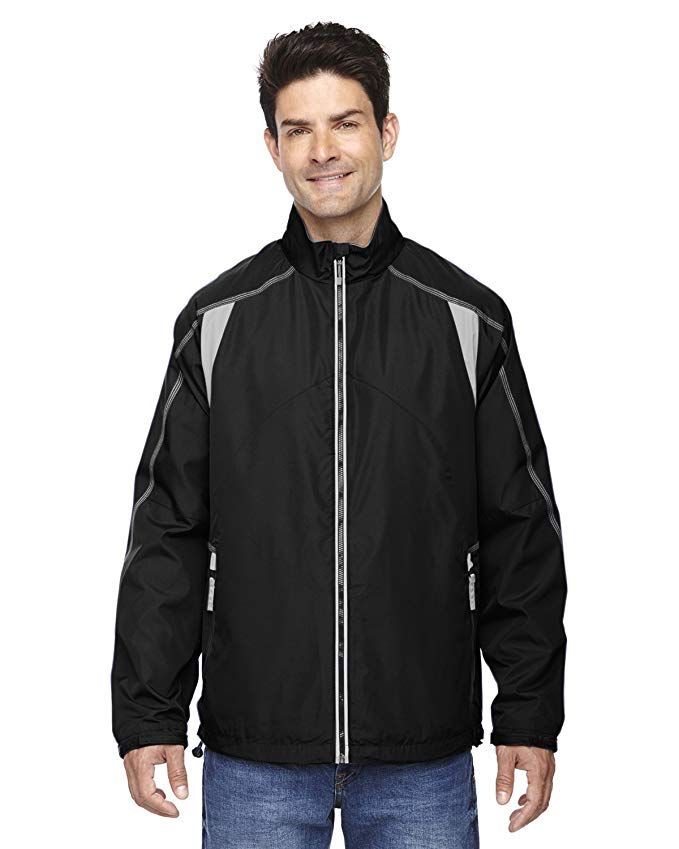 Ash City - North End Mens Lightweight Color-Block Jacket 88155 -BLACK 703 4XL