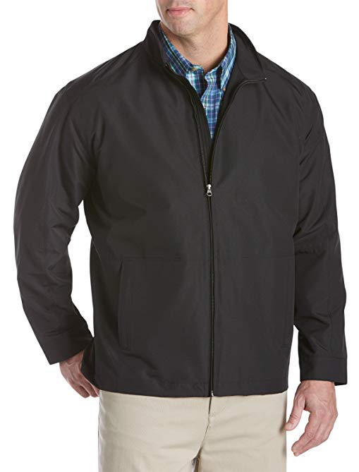 Harbor Bay by DXL Big and Tall Water and Wind Resistant Bomber