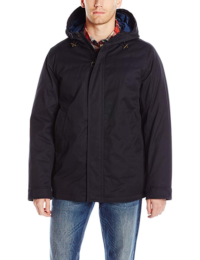 Bass GH Men's Midlength Modern Hooded City Parka