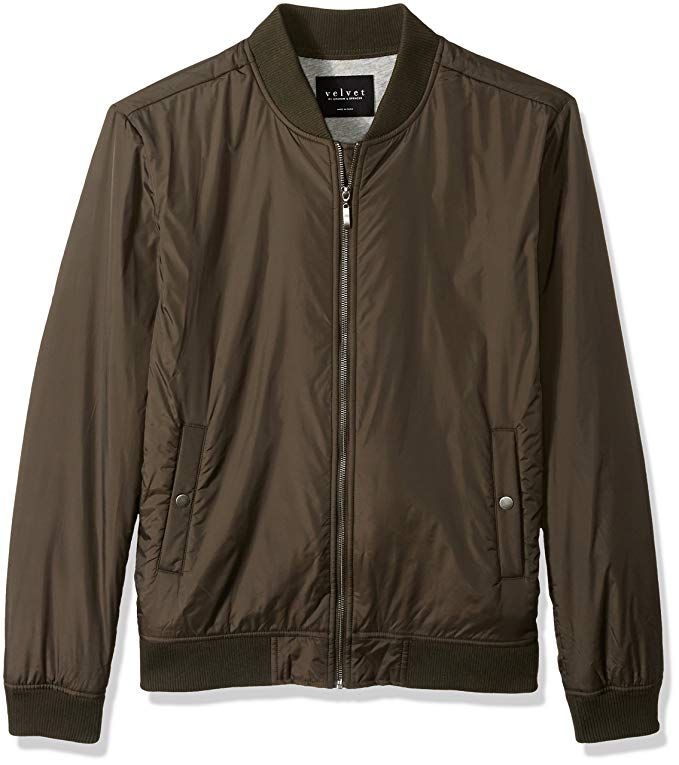 Velvet by Graham & Spencer Men's Dougal Bomber Jacket