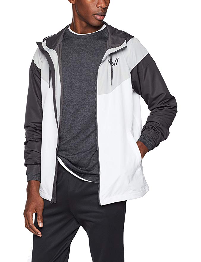 Peak Velocity Men's Zephyr Windbreaker Loose-Fit Jacket