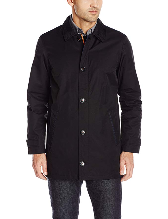 RFT by Rainforest Men's Cotton Nylon Overcoat