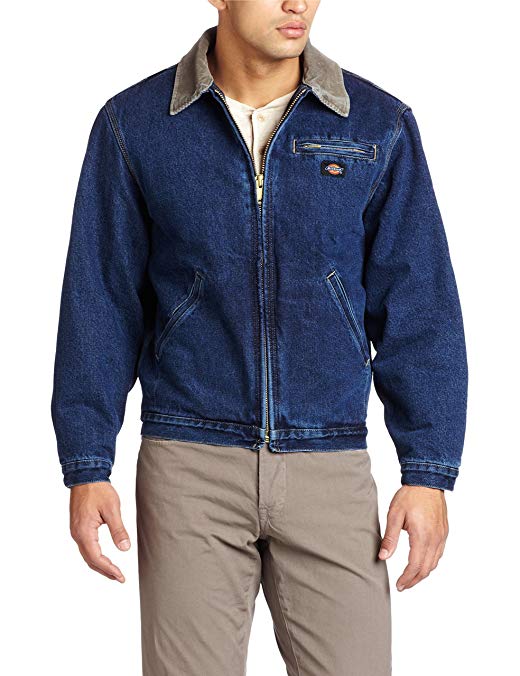 Dickies Men's Stone Washed Denim Jacket