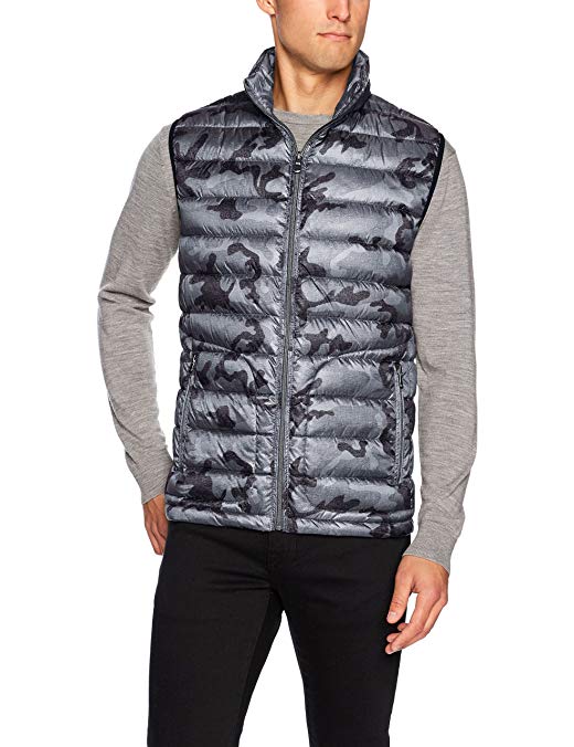 Buffalo by David Bitton Men's Lightweight Printed Vest