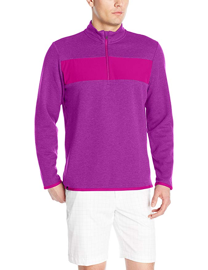 adidas Golf Men's Adi Club Performance 1/4 Zip Jacket