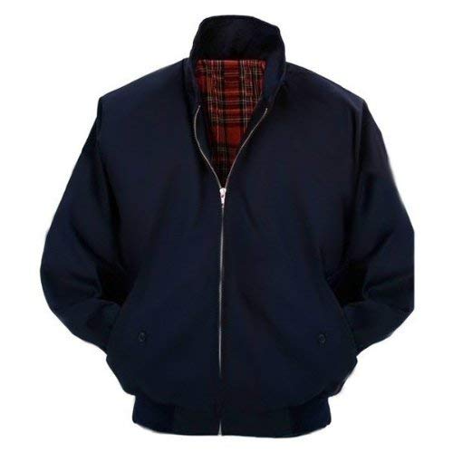 Navy Classic Relco Harrington Jacket Retro/Mod/Scooter - 2XL