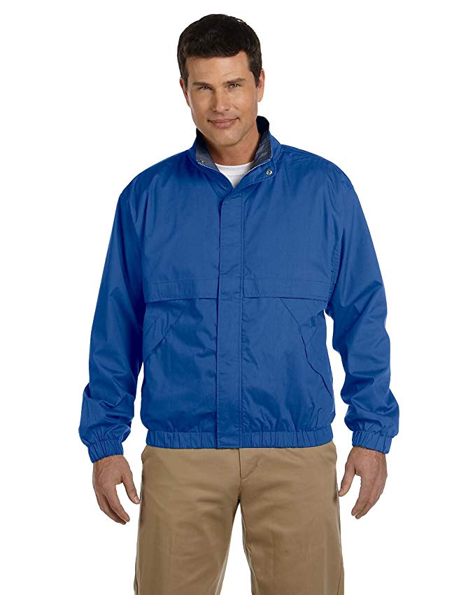 Devon & Jones Men's Clubhouse Shell Jacket, TRUE ROYAL/NAVY