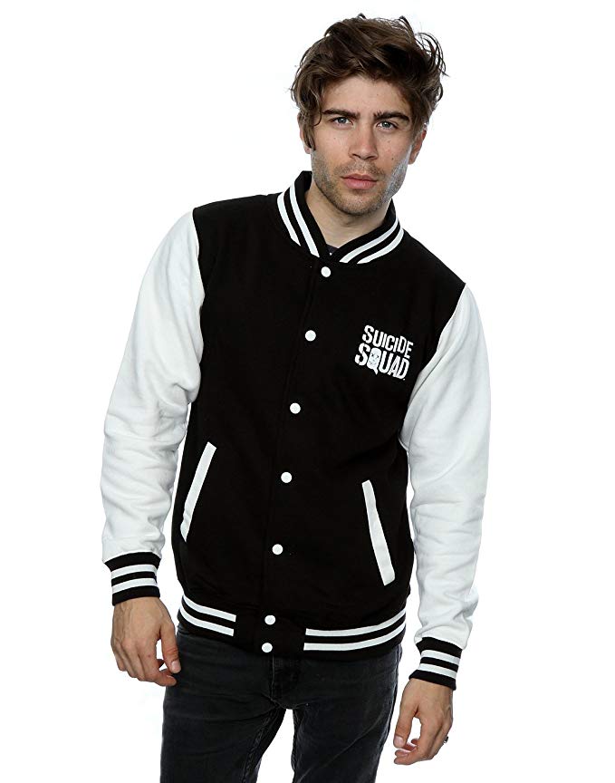 Suicide Squad Men's Joker Icon Varsity Jacket