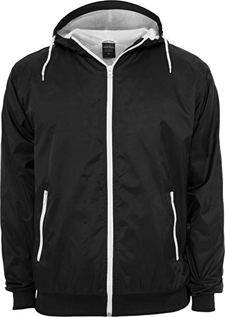 Urban Classics Men's TB147 Contrast Wind Runner Jacket