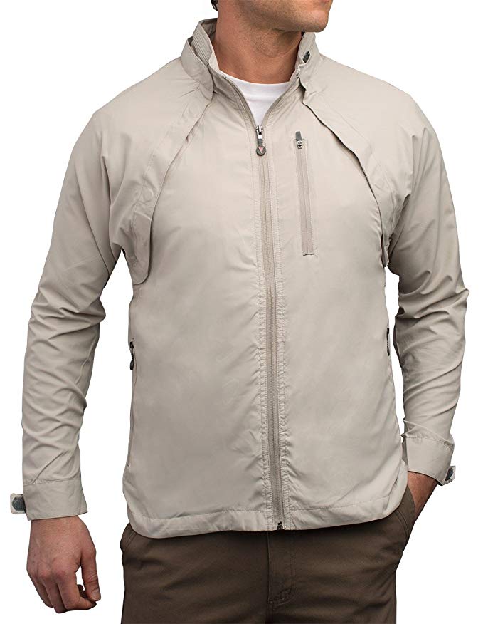 SCOTTeVEST Tropiformer Jacket - 22 Pockets – Convertible, Travel Clothing