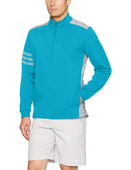 adidas Golf Men's Competition 3-Stripe 1/4 Zip Pullover