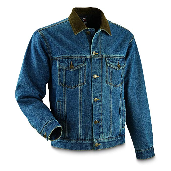 Guide Gear Men's Quilt Lined Denim Jacket