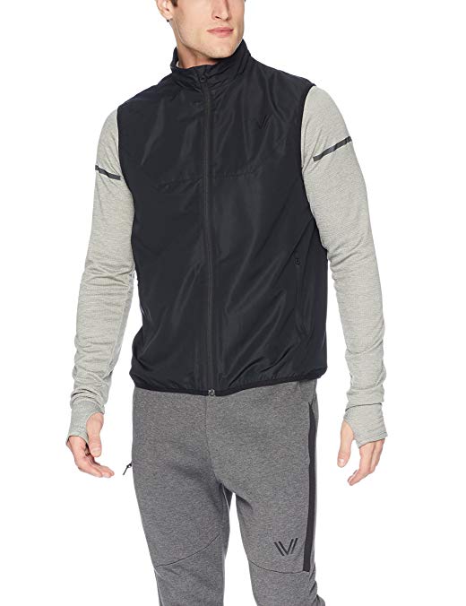 Peak Velocity Men's Zephyr Windbreaker Loose-Fit Vest