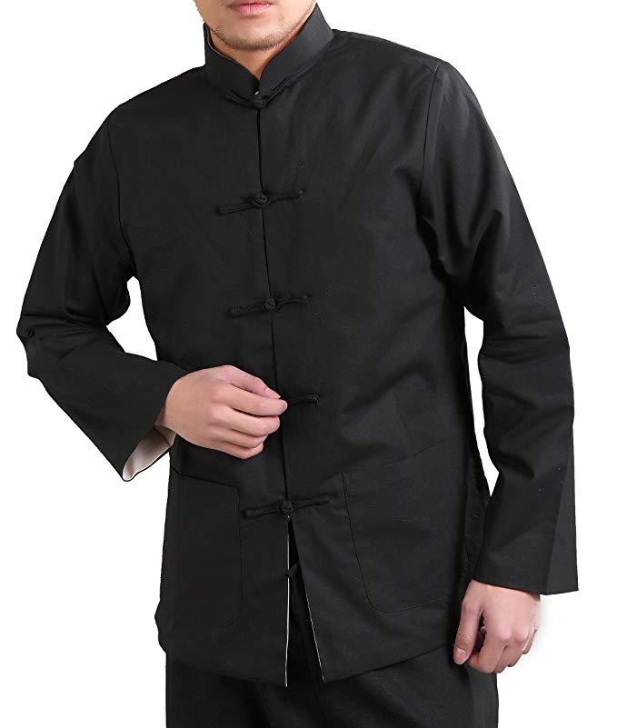 Men's Linen/cotton Reversible Chinese Jacket