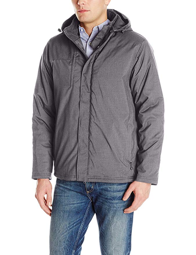 Charles River Apparel Men's Journey Wind & Water Resistant Parka