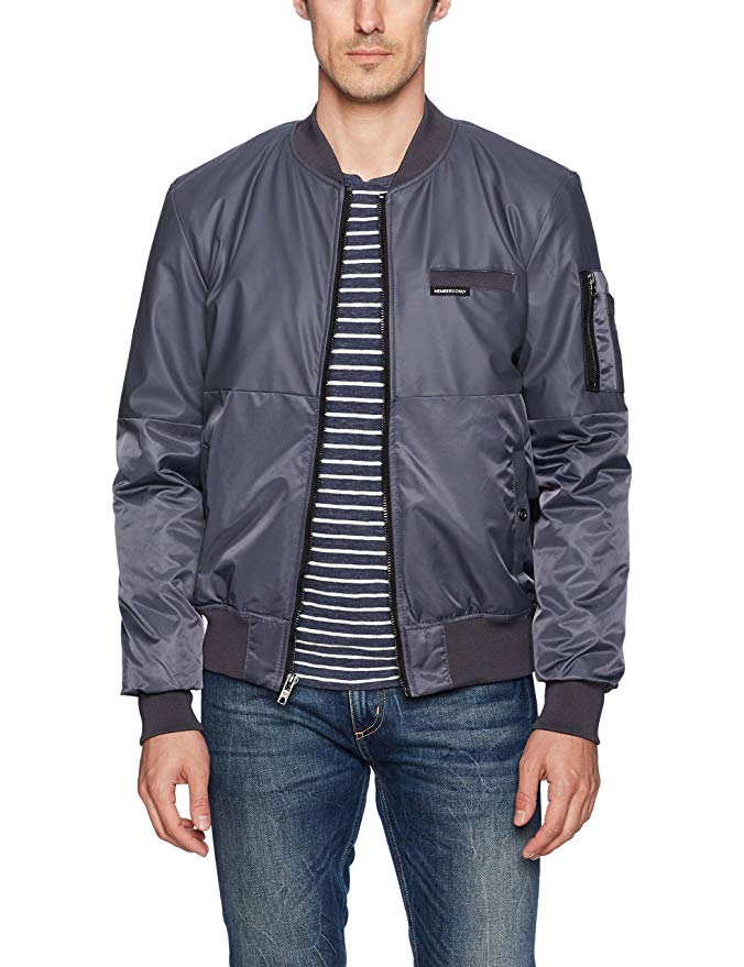 Members Only Men's Deftone Bomber Jacket